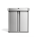 gen1 58L dual compartment rectangular sensor can with voice and motion control